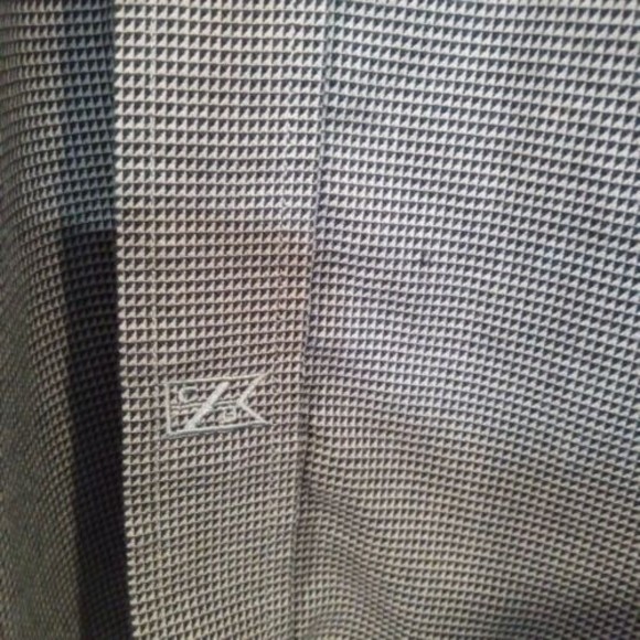 Cutter & Buck L Shirt Mens Large Brown Hounds Tooth Long Sleeve Button Down Top - Picture 7 of 7